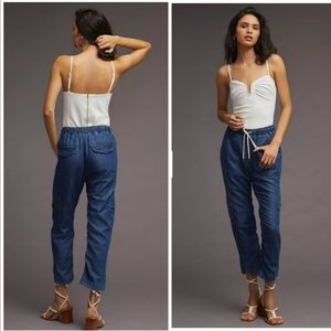Anthropologie Pilcro Cottage Utility Jeans